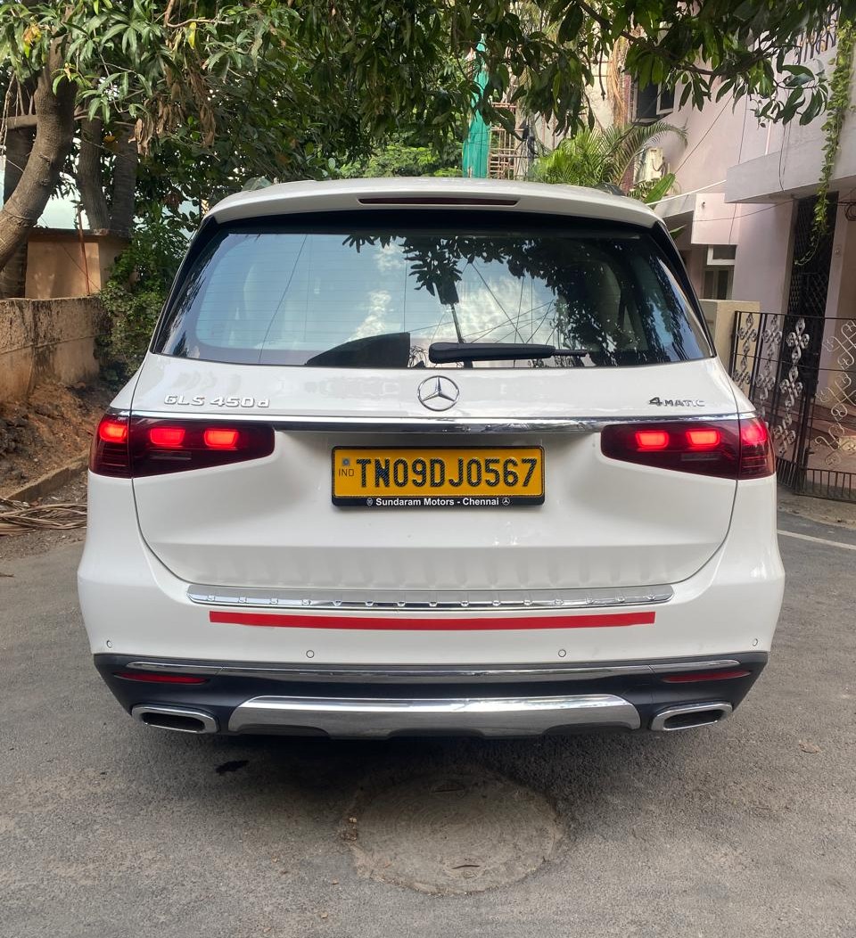 Mercedes-Benz GLS 450d cabin, chauffeur-driven Chennai